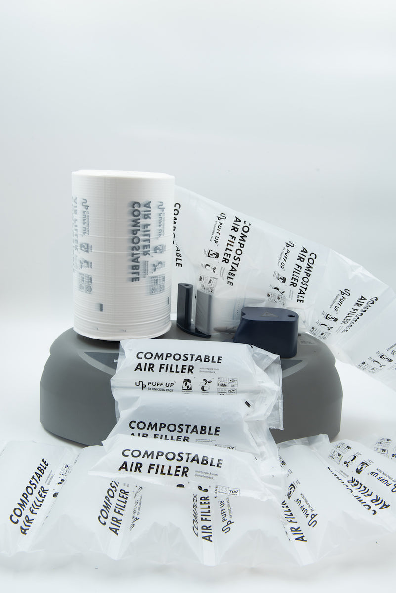 COMPOSTABLE AIR FILLER 4 ROLLS – unicorn pack